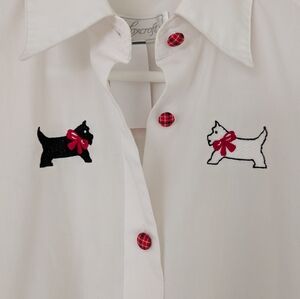 Vintage Scottie Button Up